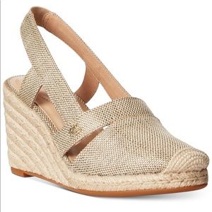 👠Lauren Ralph Lauren Penelope Wedge Sandals